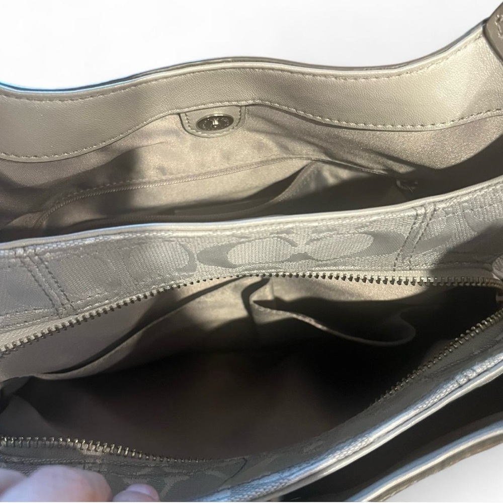 Coach Patchwork Collection purse, gray - image 6